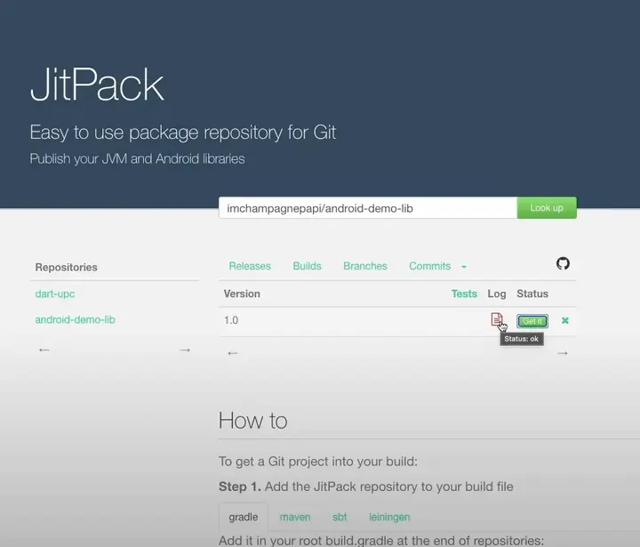 Jitpack: Create & Publish Android Library