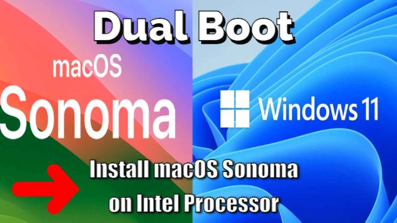 Dual Boot macOS Sonoma & Windows 11